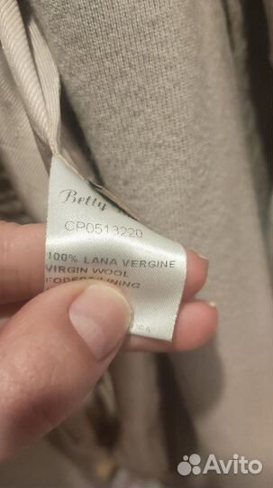 Пальто 40-42 шерсть 100%