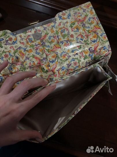 Клатч из натуральной кожи