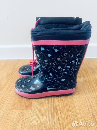Детские резиновые сапоги