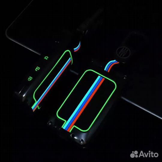 Чехол на ключ Mazda / Мазда 3 кнопки Red 2020-2022