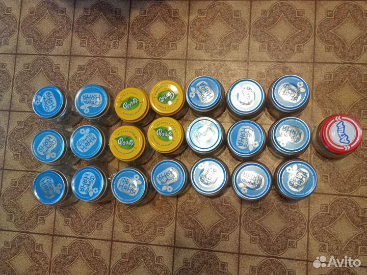 Банки стекло, набор столовых приборов