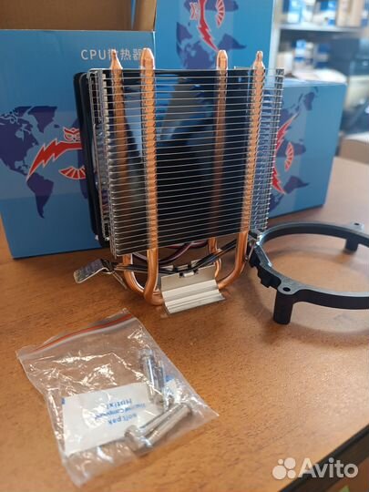 Башенный кулер с RGB 4-pin 100 Вт LGA 2011 AM3 AM4