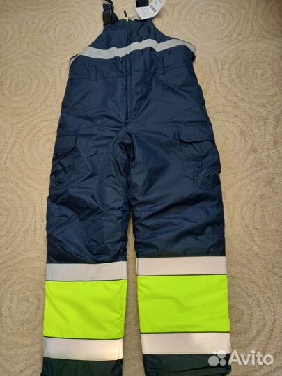 Полукомбинезон зимний новый,спецодежда