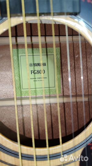 Акустическая гитара yamaha FG 800