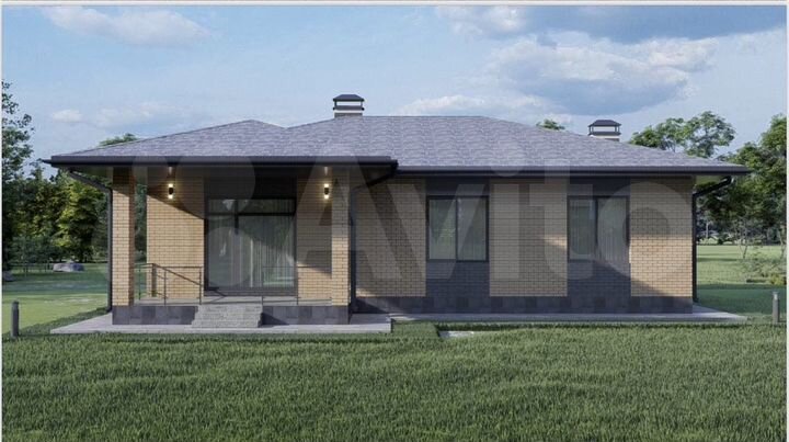 Дом 130 м² на участке 6,5 сот.