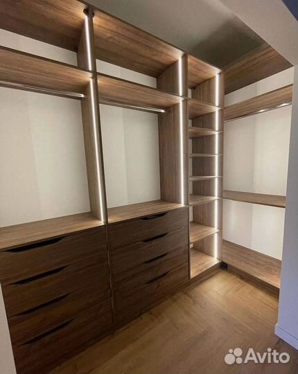 Гардеробная система как IKEA