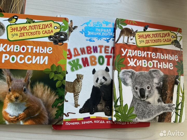Детские энциклопедии о животных
