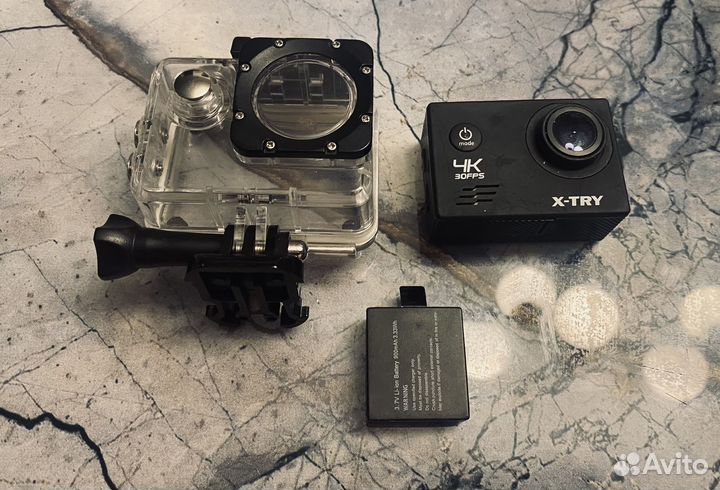 Экшн камера 4 К x-try