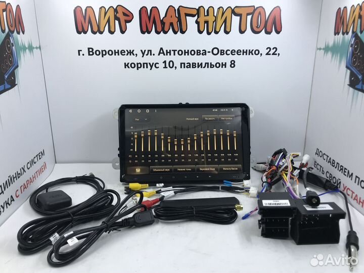 Магнитола Volkswagen 8 ядер 3/32Гб DSP 4G