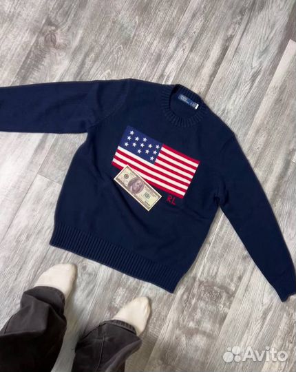 Стильный свитер Polo Ralph Lauren из Америки