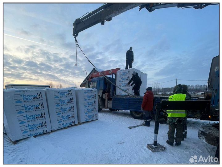 Газосиликатные блоки Bonolit с доставкой