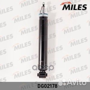 Амортизатор peugeot 308 07- зад.газ. DG02178 Miles