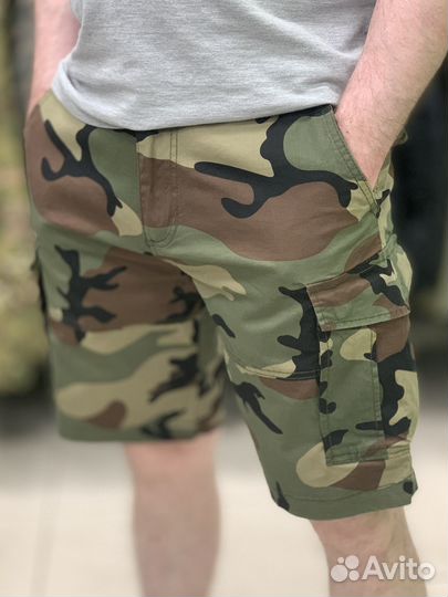 Шорты Карго Мужские Catch Wave Камуфляж С29