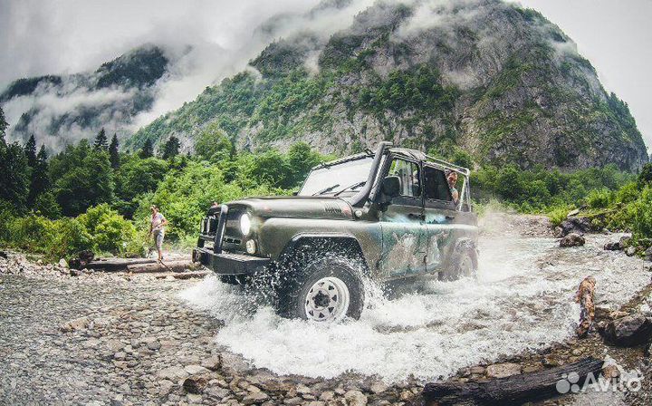 Джип-тур Города призраки Абхазия