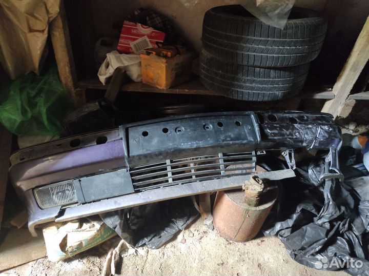 Передний бампер бмв е34 рест