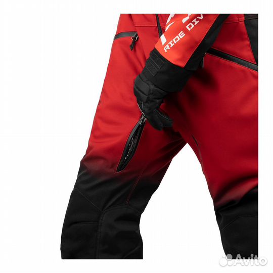 Комбинезон FXR Helium без утеплителя Red Fade/Blac