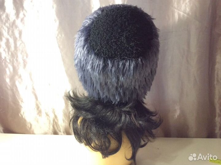 Роскошная папаха ручной работы, р 56-57, арт 240