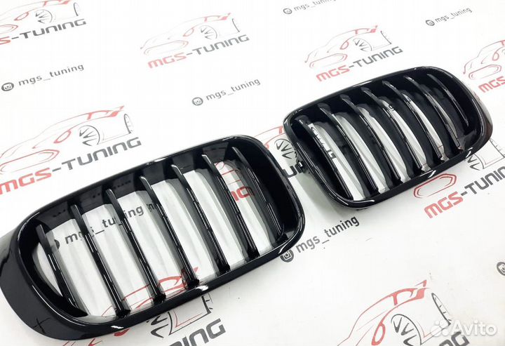 Решетка радиатора на BMW X4 F26 стиль М-Perfomance