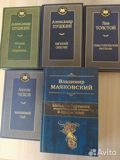 Коллекция книг русских писателей