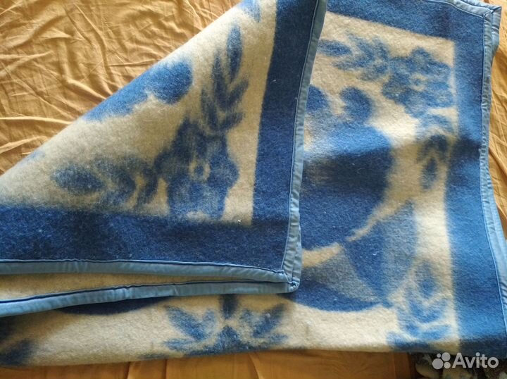 Шерстяное Детское одеяло