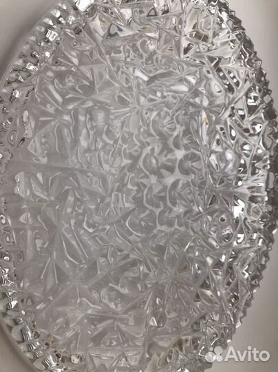 Блюдо хрустальное СССР
