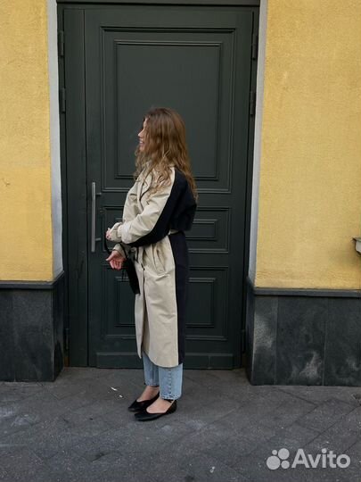 Плащ тренч lime