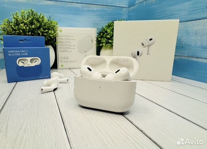 Airpods pro 2 premium (бесплатно чехол + доставка)