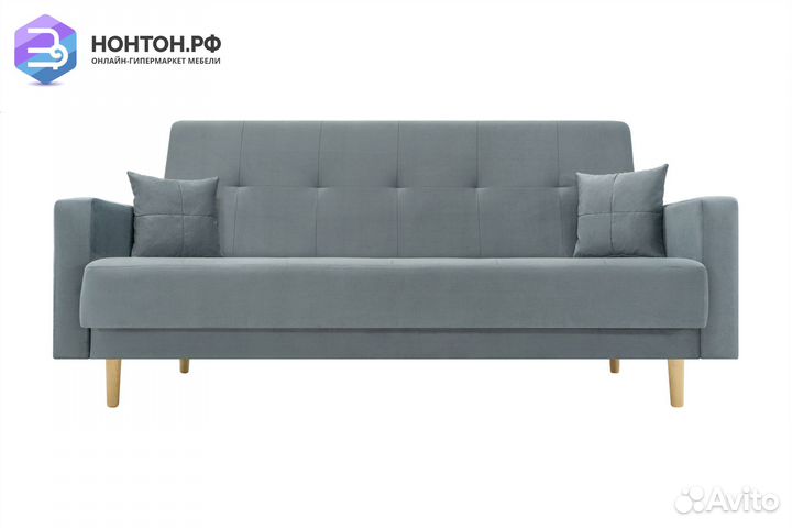 Диван книжка Фиеста Лайт серый