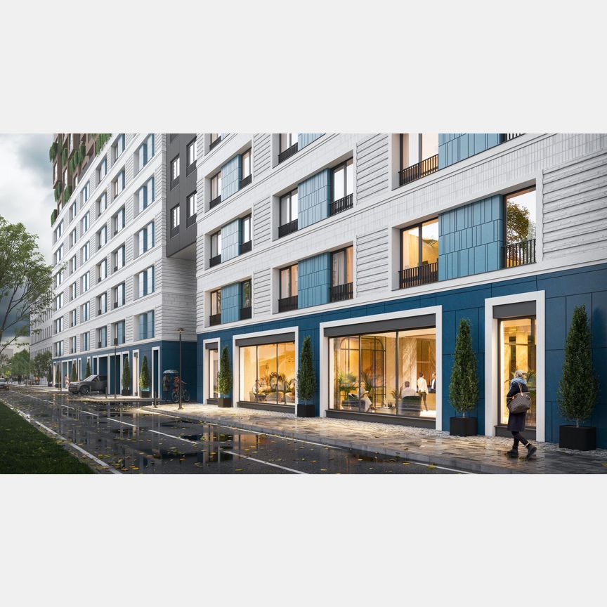1-к. квартира, 64,9 м², 2/11 эт.