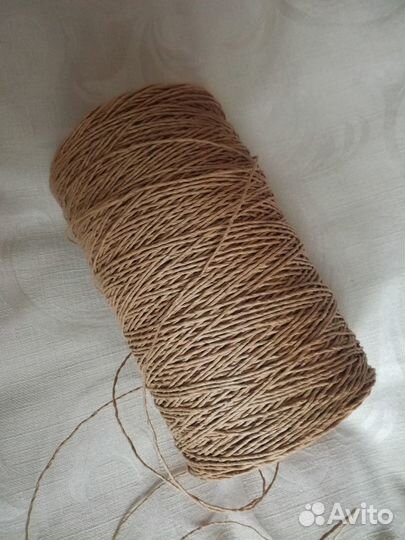 Шпагат для макраме, авоськи макраме и комплект б/у
