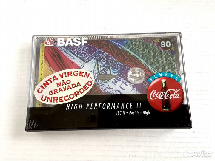 Набор 3 кассеты Basf 90 - Coca-Cola - Modern Art