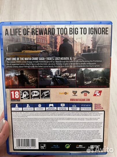 Игры ps4 mafia