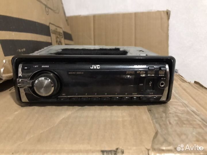 Процессорная магнитола JVC