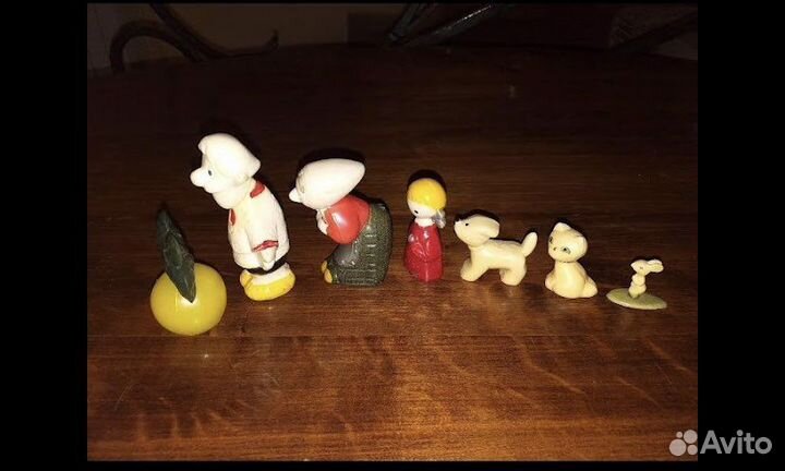 Фигурки из сказки Репка полный комплект