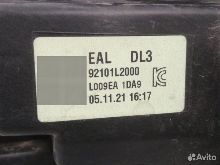 Фара передняя левая Kia K5 DL3 2019-Нв