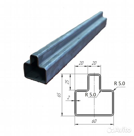 Откатные ворота 4х2 Т-профиль+автоматика Home Gate