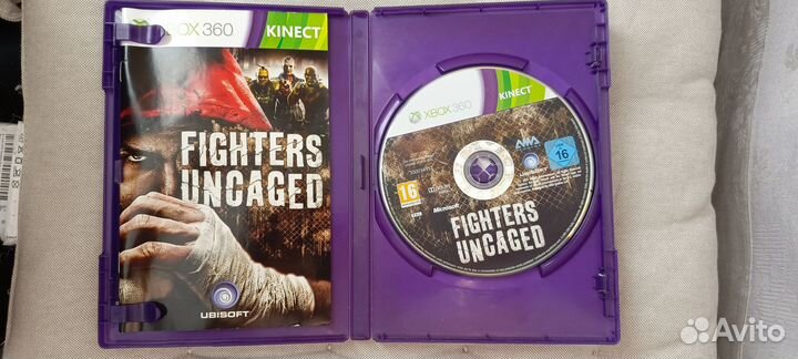 Диск xbox 360 Fighters Uncaged для Kinect