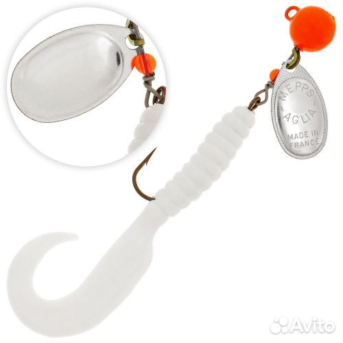 Блесна вращающиеся Mepps Spinflex №2 20гр. #Orange