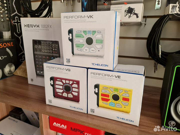 TC Helicon Perform-VK вокальный процессор эффектов