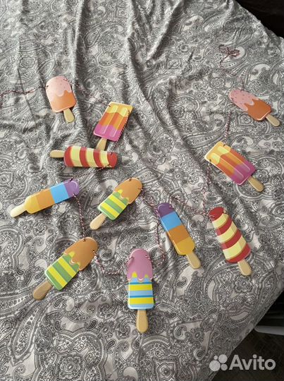 Украшение-лента с эскимо
