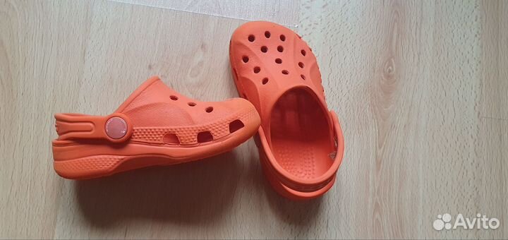 Crocs сандалии мальчики 8 9 р