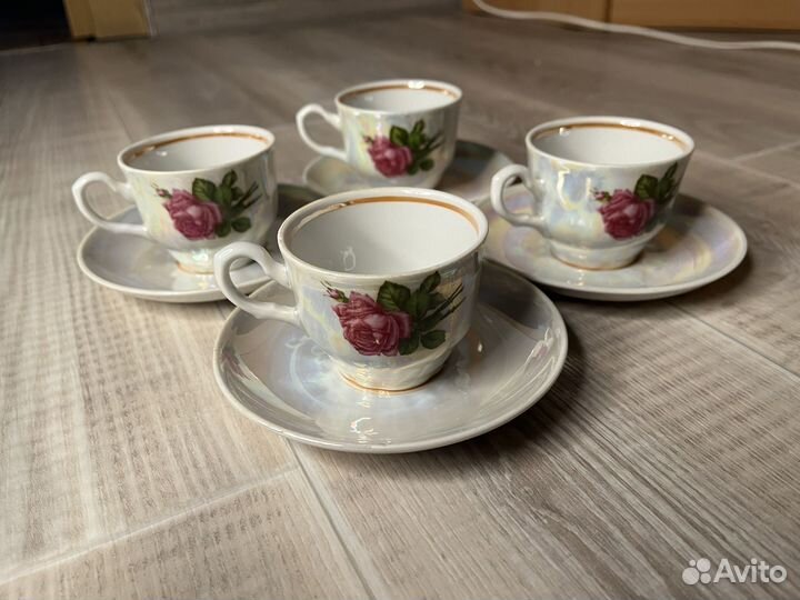 Кофейный сервиз Добрушский фарфоровый завод