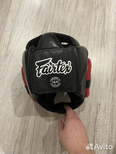 Боксерский шлем fairtex