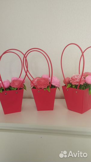 Букет цветов из мыла