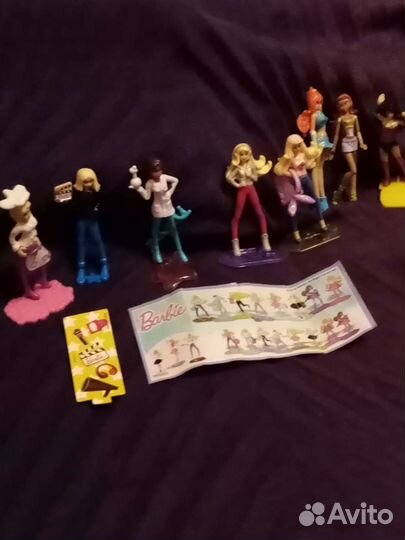 Куколки мини Барби и Винкс