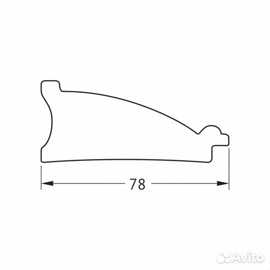 Зеркало Evoform Exclusive-G BY 4566 54x124 белая