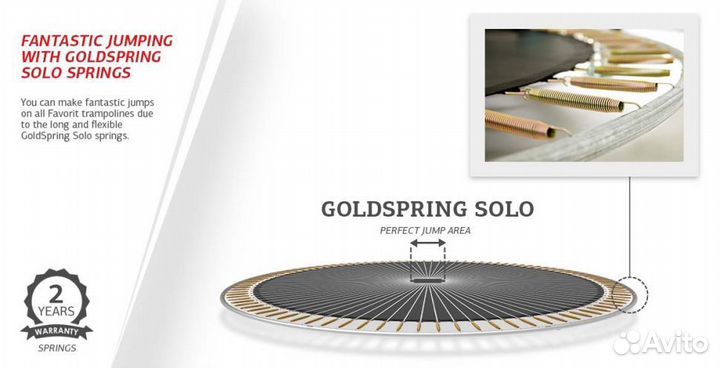 Батут Berg Favorit Regular 270 с сеткой Safety Net