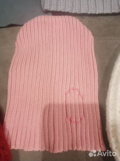 Шапки для девочки 6-8 лет