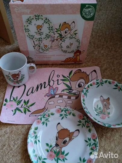 Набор столовой посуды для детей