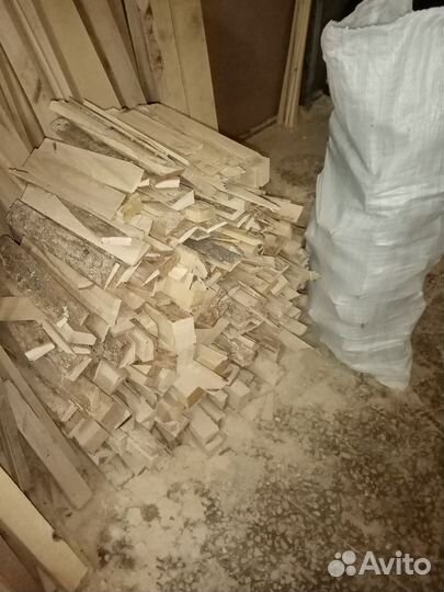 Опилки стружка в мешках